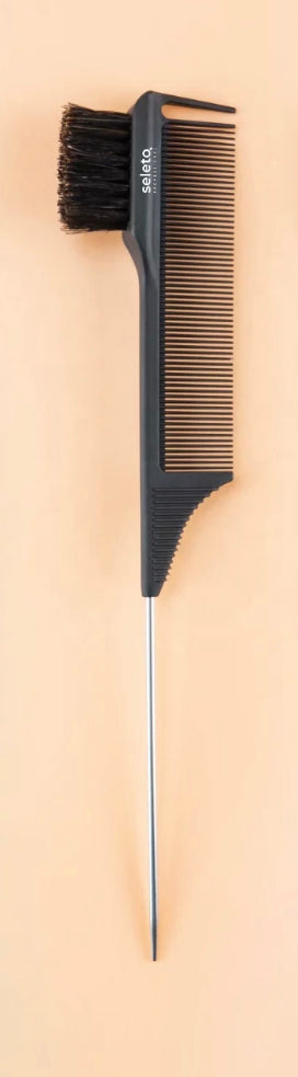 3 in 1 edge comb and brush