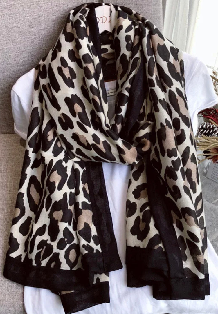 Leopard Scarf/Headscarf