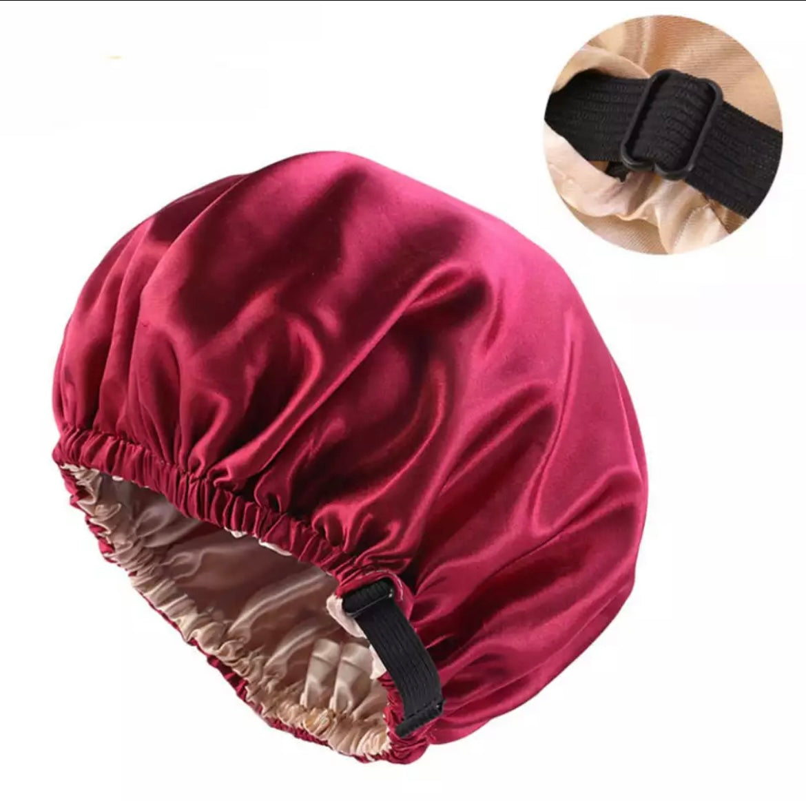 Satin Adjustable Bonnet